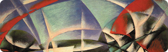Illustrazione tratta da opera di Giacomo Balla